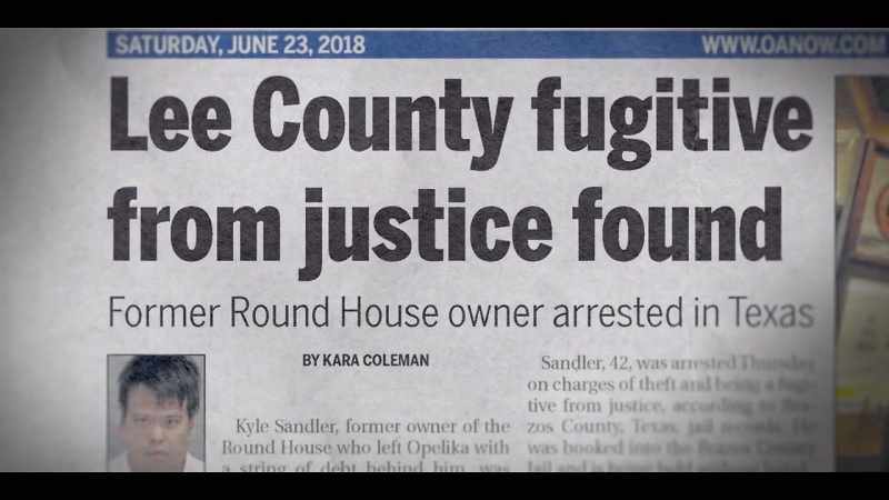 When Kyle was arrested, the first thing