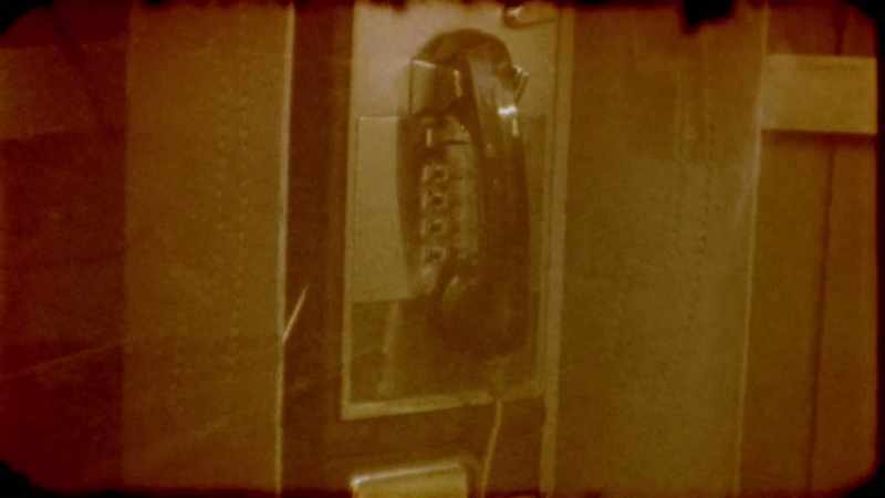 When he left the phone booth
