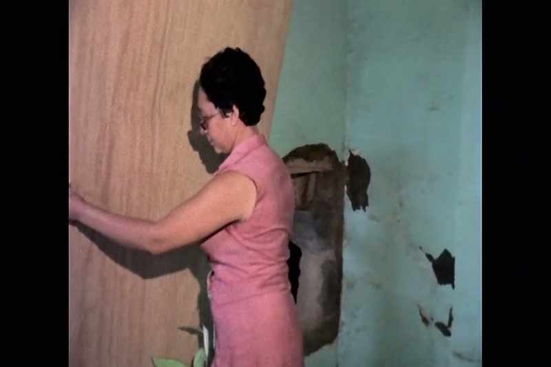 When he left for work I took his pistol