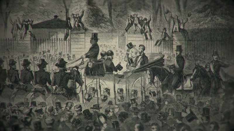 When Lincoln ascends to the presidency