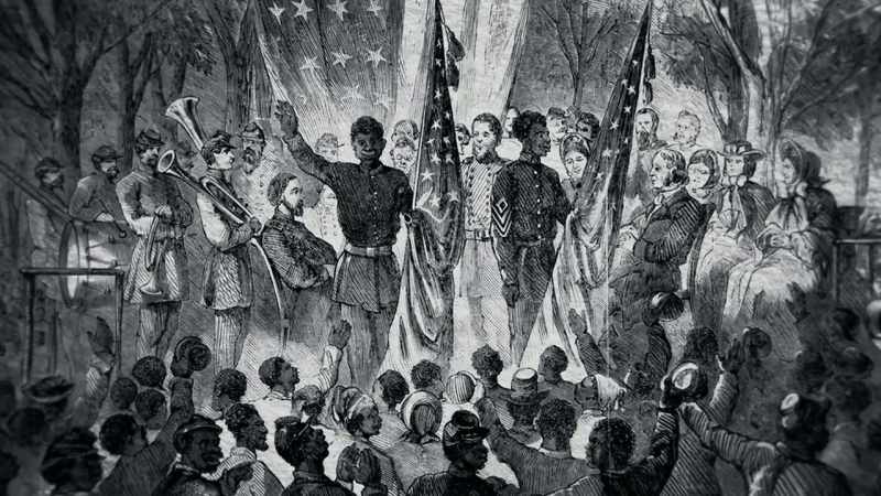 � When Lincoln put out the Emancipation Proclamation