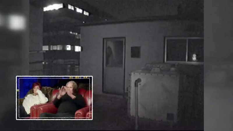 When he opens the door