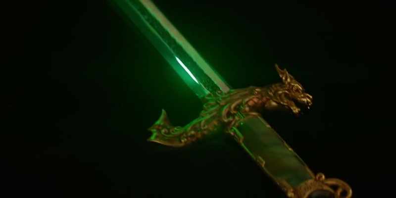 WHEN PEI-LING FIRST SHOWED ME THE SWORD