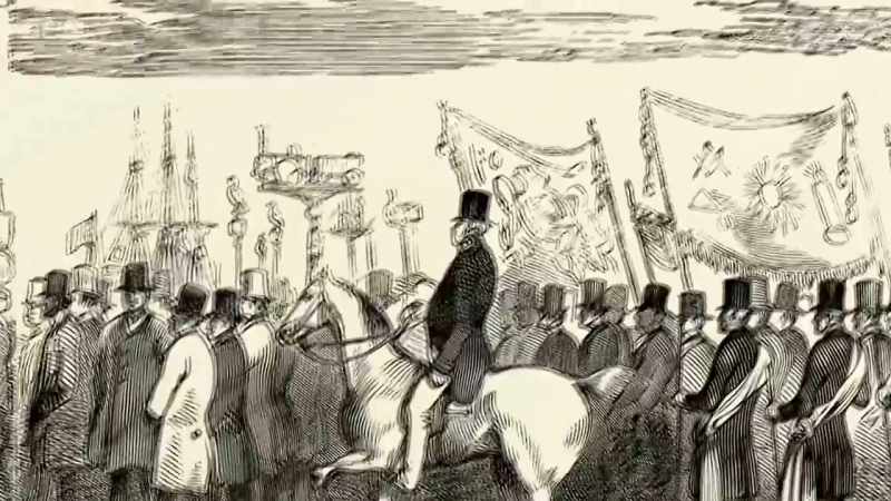 When Prince Albert visited Liverpool in 1846 to open the Albert Dock