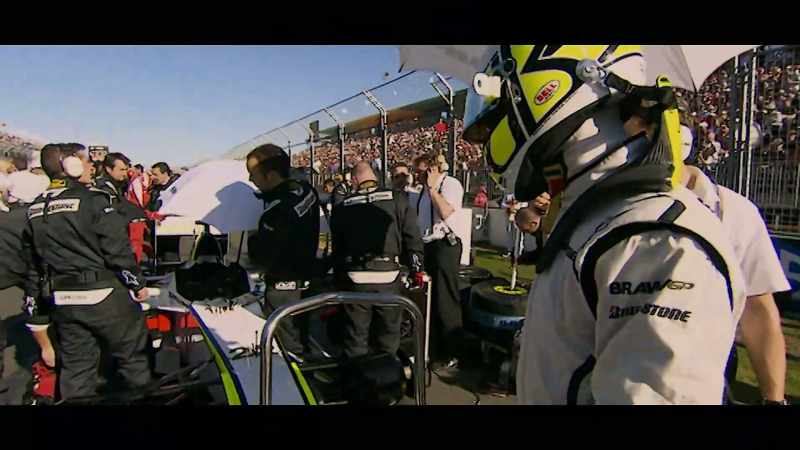When you qualify, well, the pressure's on on race day