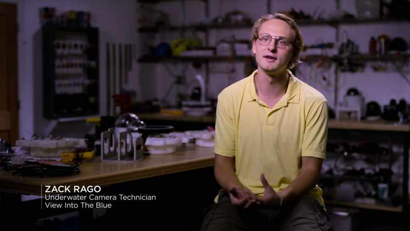 When Richard and the team wanted to do underwater time-lapse