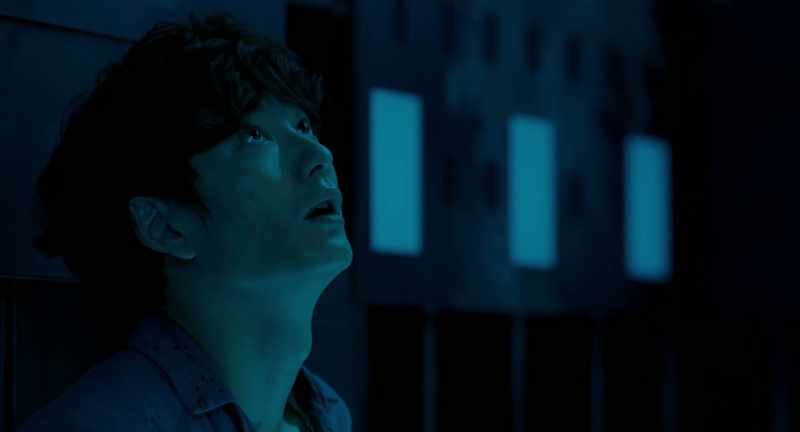 When he said that Ando-San died... He was smiling