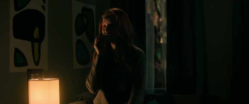 When she saw him