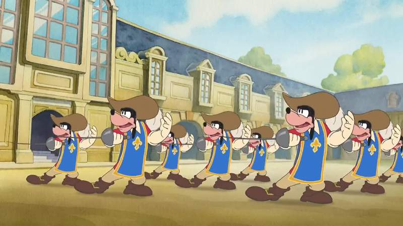 When they see the Musketeers