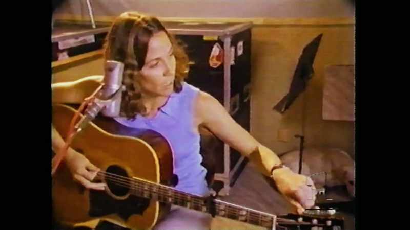 When she sings and also when we write