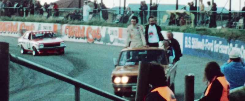 When something was happening to him, like he was at a race