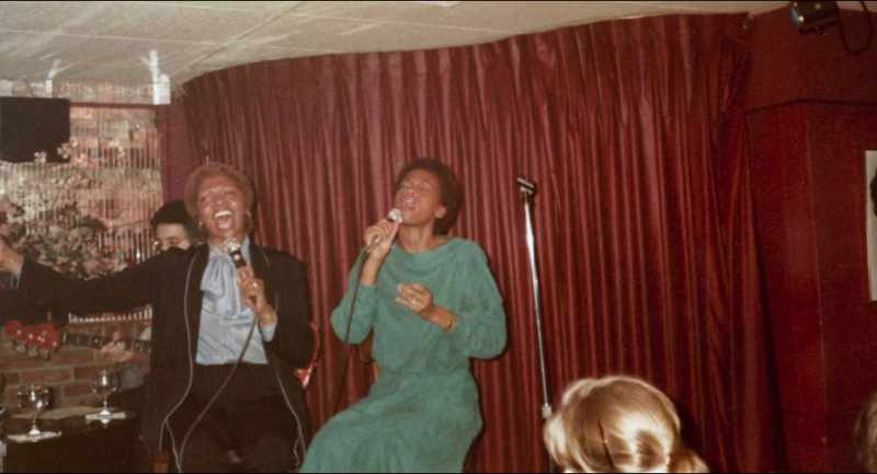 When she stepped forward to do 'The Greatest Love Of All,'