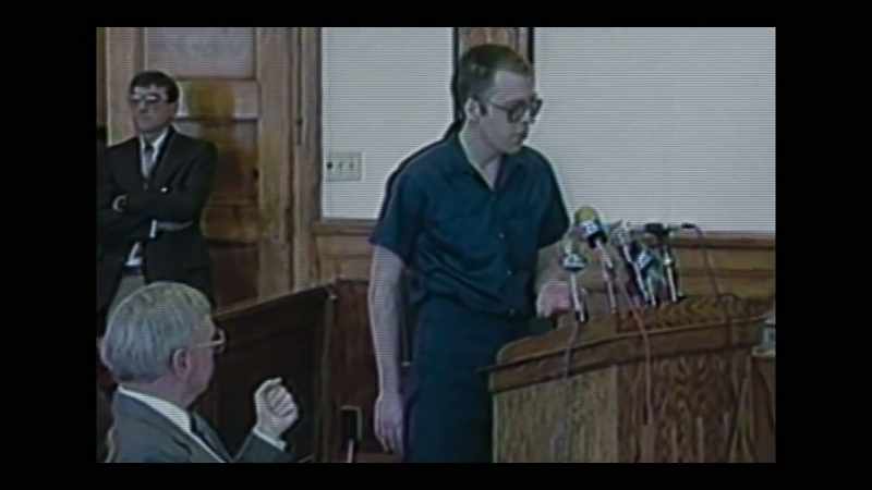 When he stood up in court and pled guilty to his charges