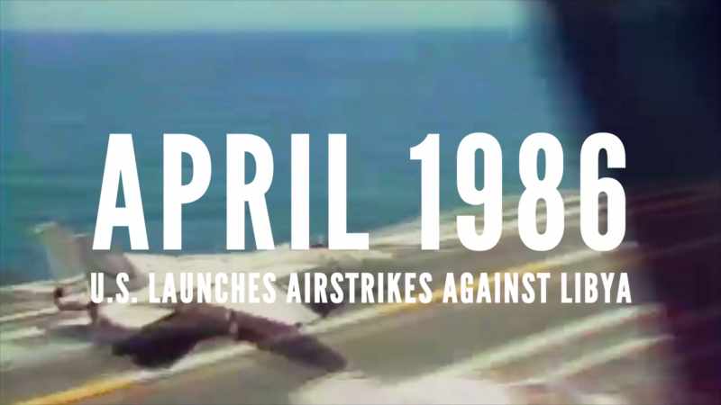 When the Americans retaliated and bombed Libya