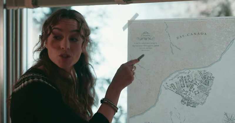 When the Canadians mapped the area