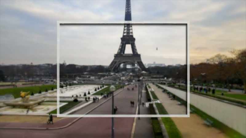 When the eiffel tower was still under construction