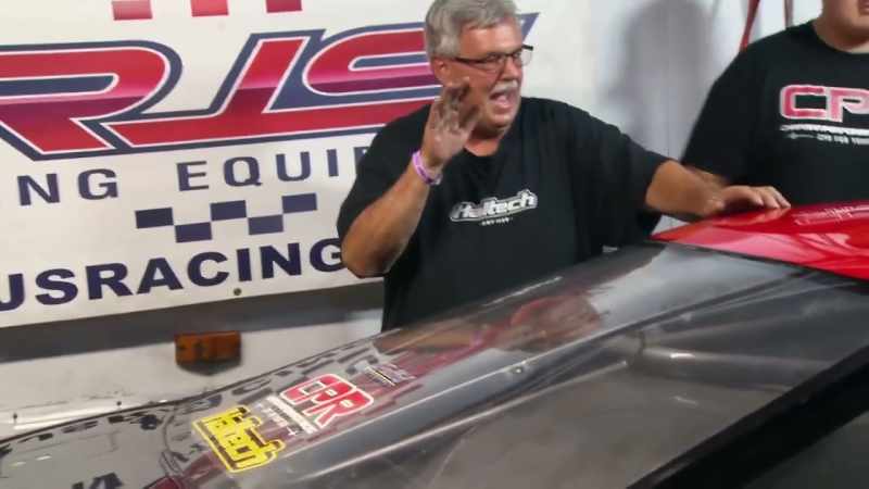 When the front end was coming down