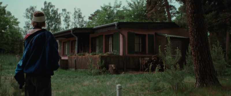 When the husband returned to the cabin