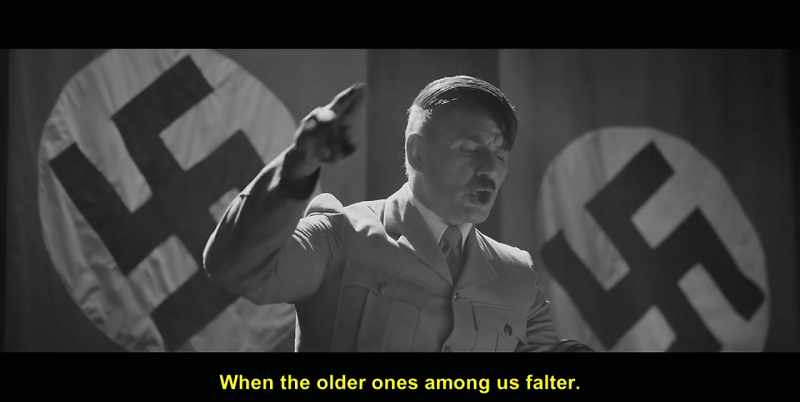 When the older ones among us falter