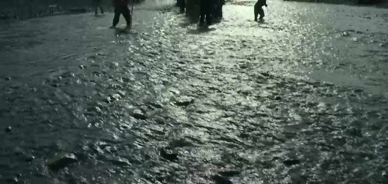 When the path beside the river disappears