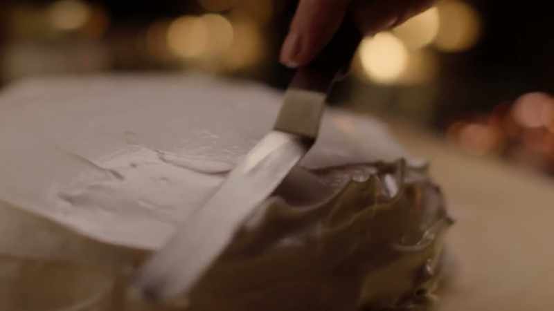 When the pavlova base is formed