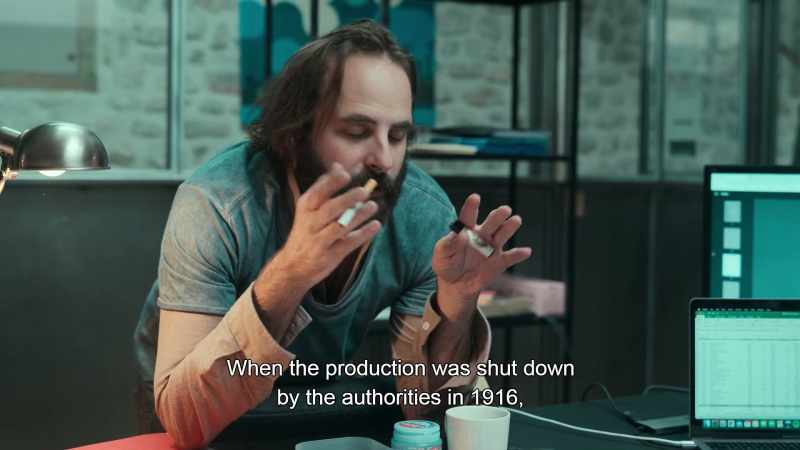 When the production was shut down by the authorities in 1916