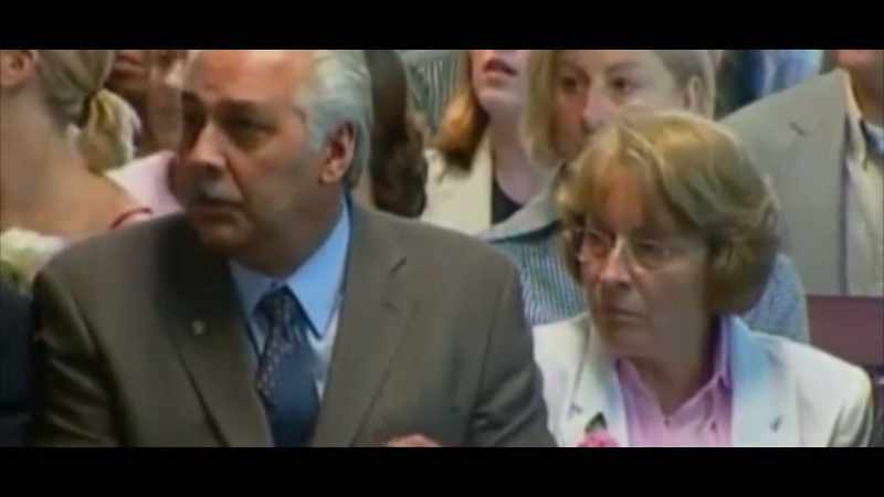 When the verdict was read, Rachel's parents