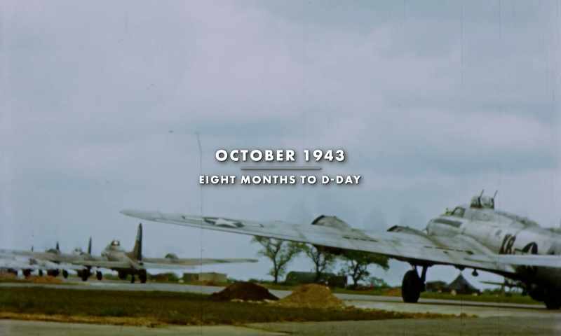 When the weather over Germany cleared on October 8th