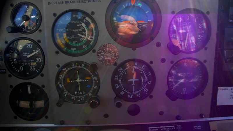 When these objects were flying approximately straight