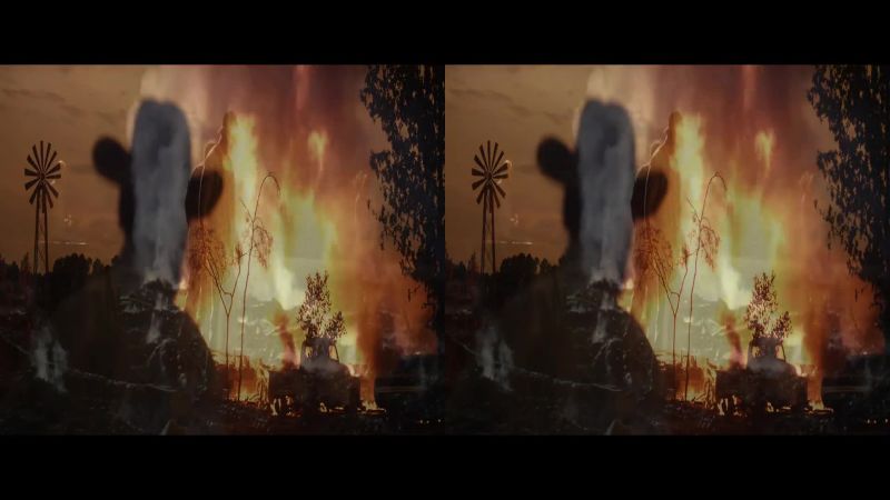 When they're charred, they're hard to find