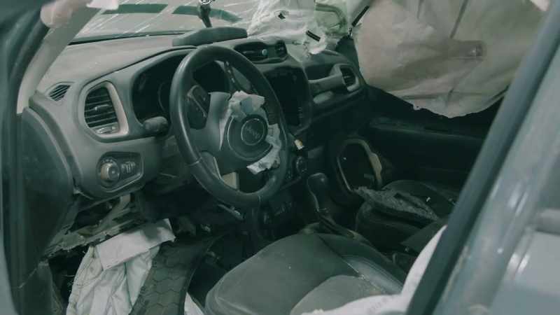 When those airbags deployed