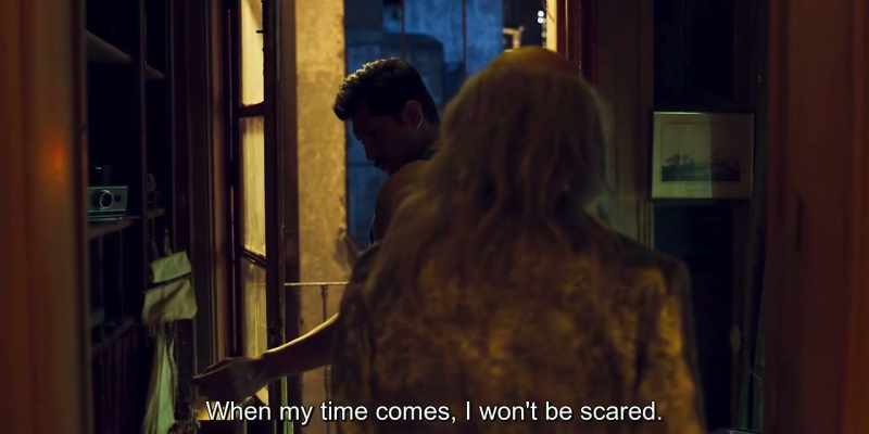 When my time comes, I won't be scared