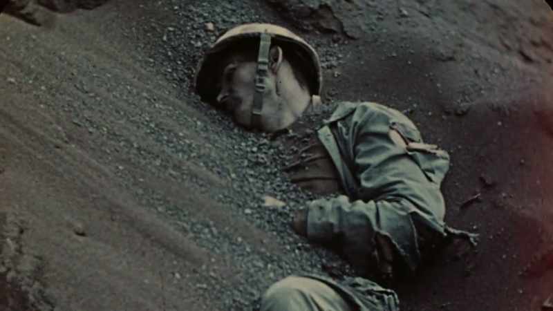 When we uncovered it, it was a Marine