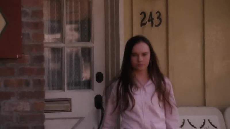 When she walked out of the door
