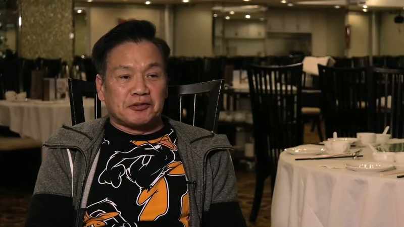 When we weren't shooting, he'd talk about his son