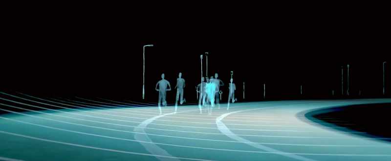 When you're running at 5.861 meters per second