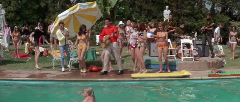 When you're through swimming