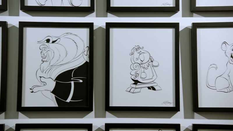 Whenever I have to draw characters from the Disney canon
