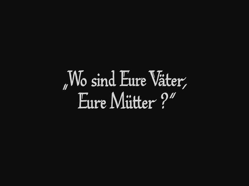 Where are your fathers, your mothers?