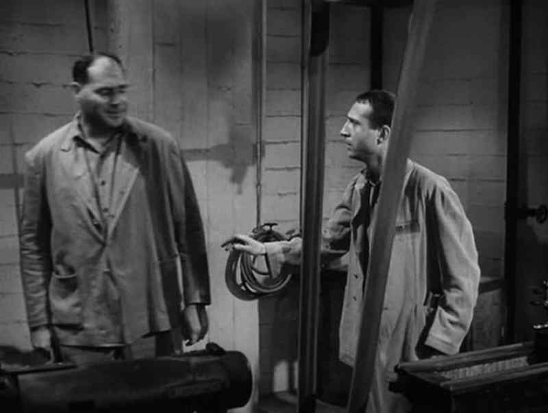 Where are you goin'? - Just to get a drink, Wilson