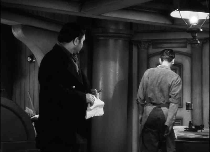 Where are you going? - Cooky's expecting me in the galley