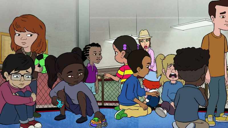 Where are you? Violet? -[kids screaming]