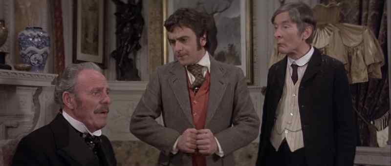 Where and at what time does the train leave for Baskerville