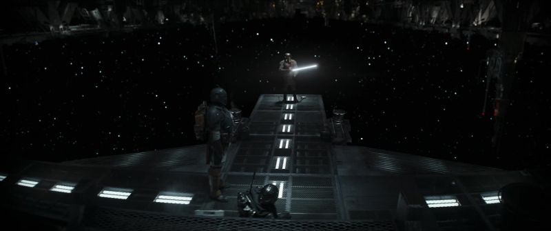 Where did you come upon the Darksaber?