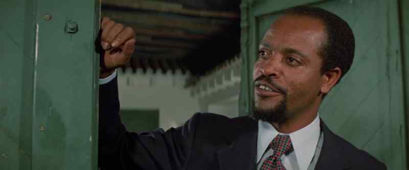WHERE DID YOU STUDY STICK FIGHTING, MR. SHAFT?