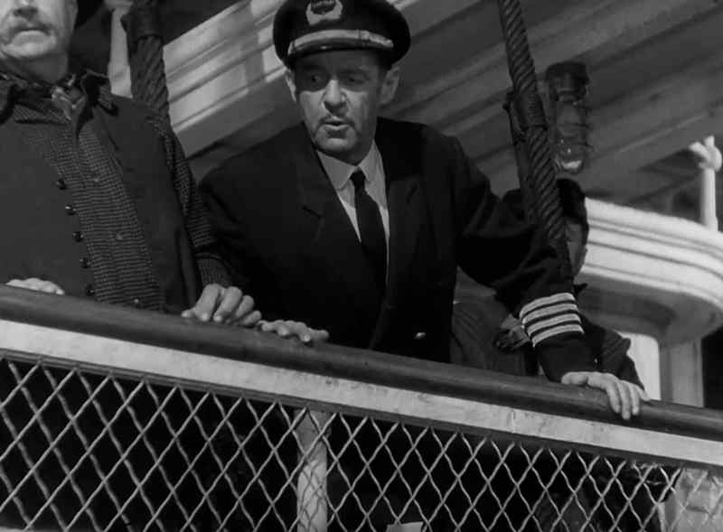 Where do I arrange my passage? No time, lady. Get it on board