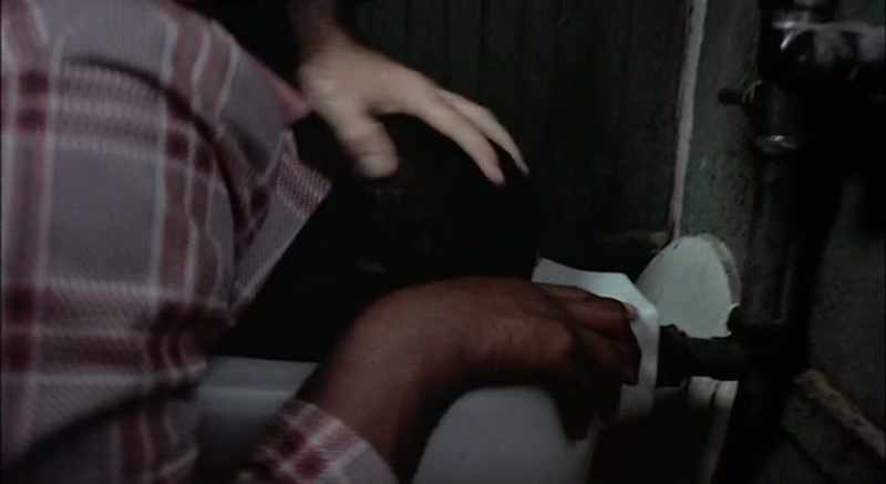 Where they flush this black man's