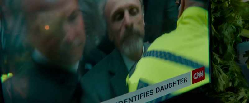 Where he offically identified his daughter's body