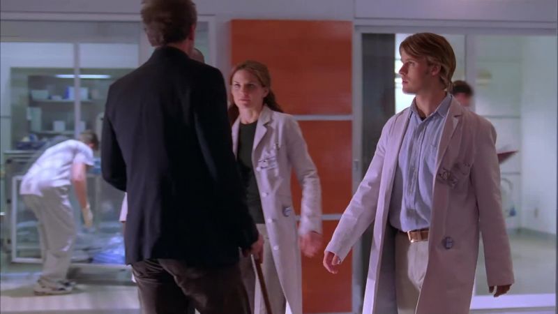 Where is she? - Had to go to the bathroom