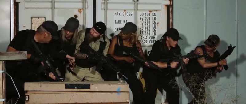 Where the fuck's your gun?